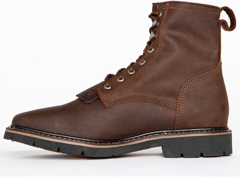 Cody James Men's Mustang Lace-Up Kiltie Work Boot Soft Toe - C8mr2 in Saudi Arabia