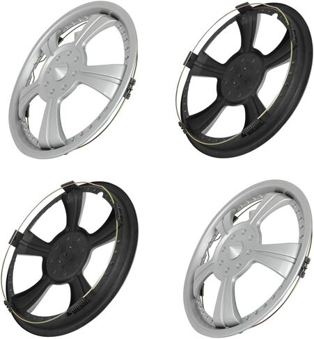 ECCPP Silver 14" Wheel Cover OEM Replacement 4 Pack Hubcaps for Toyota for Nissan for Mazda etc in Saudi Arabia