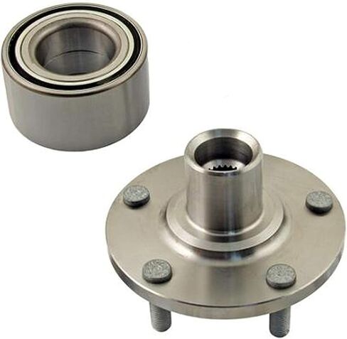 DTA D930006+NT510090 Front Left Right Wheel Hub Wheel Bearing Kit Compatible with 2009-14 Acura TSX, 2008-12 Honda Accord, 2010-15 Honda Crosstour in Saudi Arabia