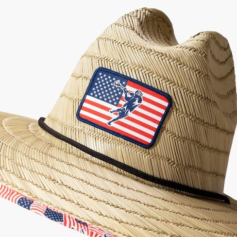 ChalkTalkSPORTS Lacrosse Straw Sun Hat | Youth & Adult Sizes in Saudi Arabia