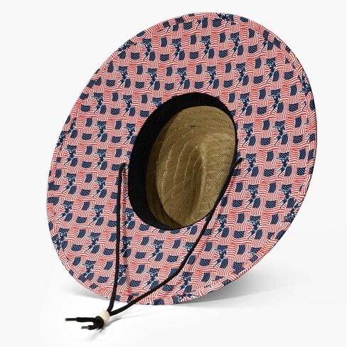 ChalkTalkSPORTS Lacrosse Straw Sun Hat | Youth & Adult Sizes in Saudi Arabia