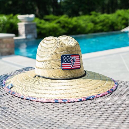 ChalkTalkSPORTS Lacrosse Straw Sun Hat | Youth & Adult Sizes in Saudi Arabia
