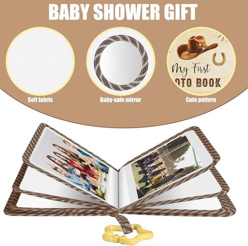 My First Family Album Photo, Safari Baby Photo Soft Album, Baby Memory Album Gift, Baby Albums Birthday Gifts, My First Family Photo Album for Baby, Baby Photo Book for Toddler Kids 5.5 x 7 inch in Kuwait