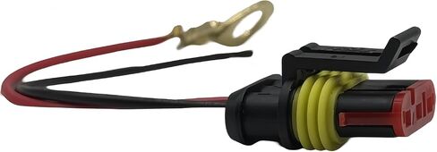 Dual Function Hard-Shell Pigtail Connector – Grote 66861, Compatible with Truck-Lite 94707 & 417-49 for Stop/Tail/Turn Lights LJQ in Saudi Arabia