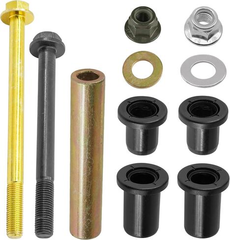 Caltric 5138794 5439874 5437651 7556153 7547333 7547334 7518566 7520294 7556212 Rear Upper & Lower Left or Right Knuckle Bushing Kit Compatible with Polaris RZR 4 S 900 2015-2016 / S 1000 60 inch 2016 in Saudi Arabia