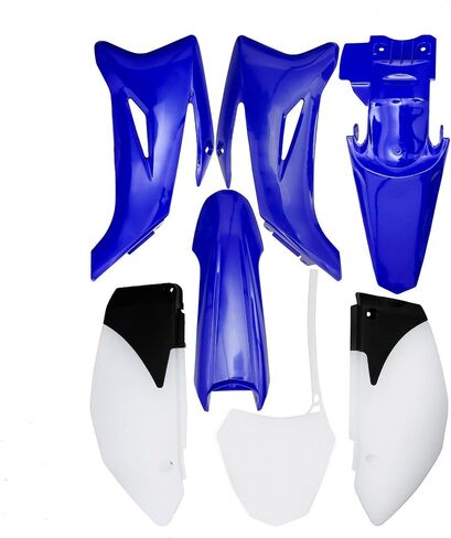 مجموعة مجموعة عمل الجسام البلاستيكية مجموعة ， حاجز الجسم البلاستيكي لـ Yamaha TTR110 2008 2008 2011 2012 Dirt Pit Bike in Kuwait