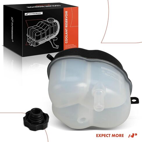 A-Premium Engine Soodant Overflow Recovery Tank [مع CAP] متوافق مع شيفروليه Exhinox & GMC Terrain 2010-2017-الجانب الأمامي in Saudi Arabia