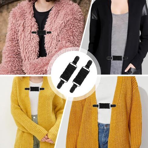 2Pcs Dress Clips Back Cinch,Sweater Clip for Women Waist Cincher Clip Retro Cardigan Collar Clips for Tightening Cloth in Saudi Arabia