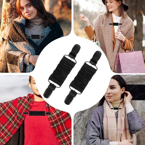 2Pcs Dress Clips Back Cinch,Sweater Clip for Women Waist Cincher Clip Retro Cardigan Collar Clips for Tightening Cloth in Saudi Arabia
