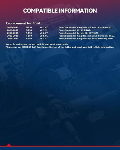 KAX 515199 Front Wheel Bearing hub Assembly Compatible with Ford F-150 2018-2020,1pc Wheel Bearing in Saudi Arabia