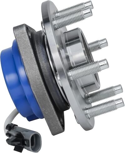 Detroit Axle - RWD 6-Lug Front Wheel Bearing Hub for 2005-2011 Cadillac STS 2004-2009 SRX 2004-2007 CTS-V, Wheel Hub and Bearing Assembly 2005 2006 Replacement in Saudi Arabia