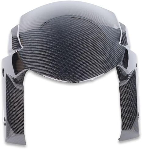 MC 100% 3K Real Carbon Fiber Front Fender Tire Mud Guard Hugger Fit for Kawasaki Ninja 2016-2020 ZX10R ZX-10R Glossy Twill Weave Motorcycle Bodykit Cowling Replacement Part in Saudi Arabia