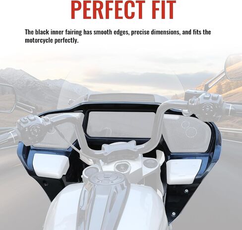 Inner Fairing for Road Glide 2024 2025, Front Speedometer Cover Cowl ABS Inner Fairing for Harley CVO Road Glide 2023-2025, CVO Road Glide ST 2024-2025, Road Glide 2024 in Saudi Arabia