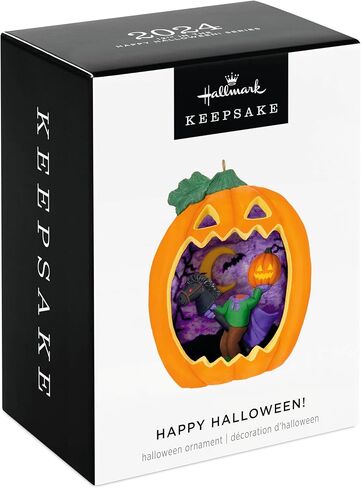 Hallmark Keepsake Halloween Ornament 2025, Happy Halloween, Devil Pumpkin Diorama in Saudi Arabia