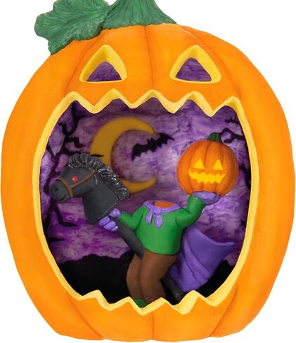 Hallmark Keepsake Halloween Ornament 2025, Happy Halloween, Devil Pumpkin Diorama in Saudi Arabia