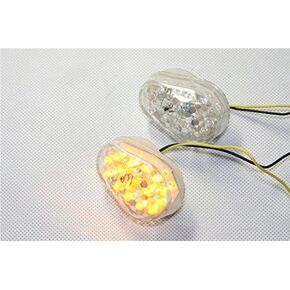 Led Turn Signals Lights for Kawasaki Zx6R Zx7R Zx9R Zx10R Zx12R Zzr600 Clear in Kuwait