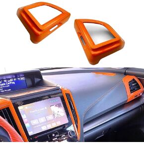 for Subaru Front Side Air Condition Vent Outlet Cover Trim for Subaru Crosstrek Impreza Sport Limited Premium 2018 2019 2020 2021 2022, Orange in Kuwait