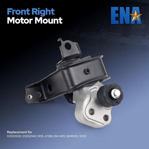 ENA Engine Motor and Trans Mount for A7288 A7228 A7260 Set of 3 Compatible with Scion Toyota 2004-2006 xA xB 1.5L 2000-2005 Echo 1.5L Replacement for EM-9015 EM-8968 EM-8883 9015 968 8888 in Saudi Arabia