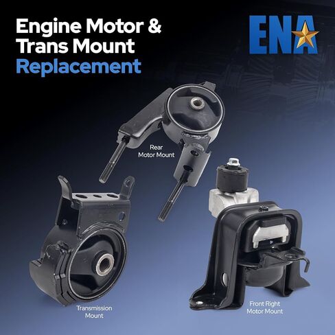 ENA Engine Motor and Trans Mount for A7288 A7228 A7260 Set of 3 Compatible with Scion Toyota 2004-2006 xA xB 1.5L 2000-2005 Echo 1.5L Replacement for EM-9015 EM-8968 EM-8883 9015 968 8888 in Saudi Arabia