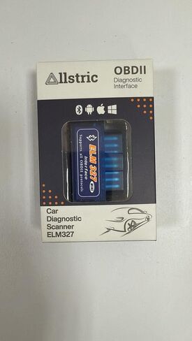 Allstric® OBD2 Scanner Bluetooth ELM327. Car Diagnostic Tool for All Cars. OBD Code Reader with Reset, Reads DTCs, Clears Check Engine Light, Vehicle Info, and O2 Sensor Test. Fixd Car Diagnostic Tool in Saudi Arabia