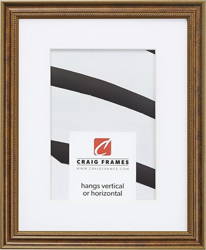 Craig Frames 16x20 Picture Frame with Mat for 11x14 – Gold Ornate Style for Photos or Art Prints, Vintage Decorative Wall Frame (Style 314GD) in Saudi Arabia
