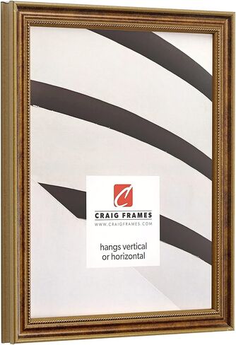 Craig Frames 16x20 Picture Frame with Mat for 11x14 – Gold Ornate Style for Photos or Art Prints, Vintage Decorative Wall Frame (Style 314GD) in Saudi Arabia