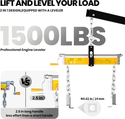 5000LBS Folding Hydraulic Engine Hoist with Lever, Heavy-Duty Cherry Picker Shop Crane with 6 Casters, Engine Lifter for Garage, Workshop & Warehouse, Red in Saudi Arabia