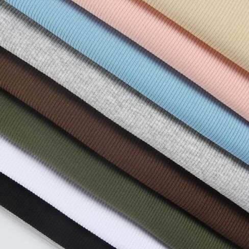 GEMBERA Womens Racerback Sleeveless V Neck Ribbed Knit Cotton Fitted Basic Cami Cropped Halter Tank Top Shirt in Kuwait