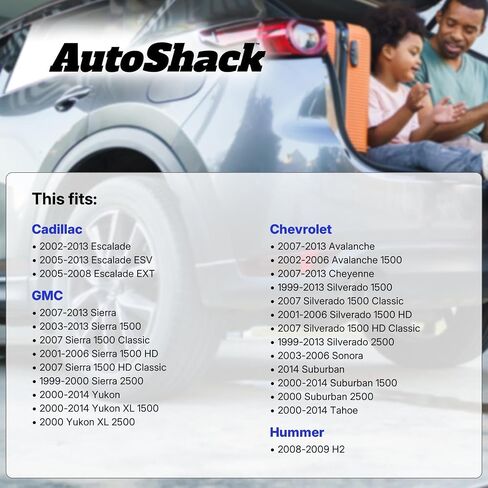 Autoshack Radiator لـ Cadillac 2002-2008 Escalade 2005-2008 Escalade ESV Chevrolet 2007-2013 Avalanche 2002-2006 Avalanche 1500 1999-2016 Silverado 1500 RK935 in Saudi Arabia