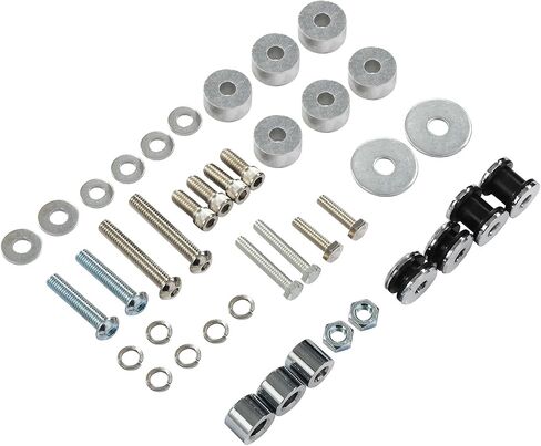Detachable Two Up Luggage Rack Docking Hardware Kit Compatible with Harley Touring 1997-2008 (Replace Part Number 53804-06) in Saudi Arabia