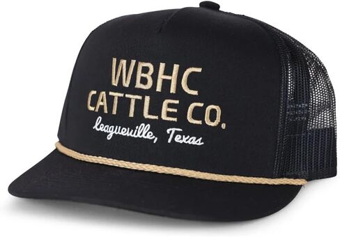 WHISKEY BENT HAT CO. White Gold Adjustable Snapback Hat (White) in Saudi Arabia