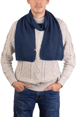 NOVICA Knitted Alpaca Blend Scarf Winter Fall in Saudi Arabia