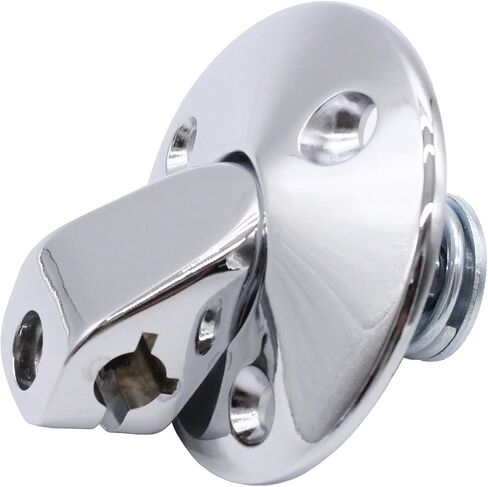 Sunvisor دعم قوسين Chrome Bracket مع مسامير والجلبة لشيفروليه بونتياك أولدزموبيل 1964-1973 in Saudi Arabia