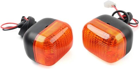 Liru 1 Pair Front Turn Signal Indicator Lamp Blinker Light Plastics Amber Motorbike for Yamaha ZUMA 50/50F/50X/50FX 12-19 BWS 125 09-23 in Saudi Arabia