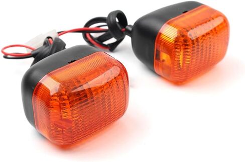 Liru 1 Pair Front Turn Signal Indicator Lamp Blinker Light Plastics Amber Motorbike for Yamaha ZUMA 50/50F/50X/50FX 12-19 BWS 125 09-23 in Saudi Arabia