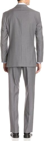 Giorgio Napoli Gn Men's Two Button 2 قطعة حديثة للياقة بدلة السترة بانت in Kuwait