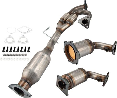 محول الحفاز الأمامي والخلفي Philtop متوافق مع 2003-2007 Murano 3.5L-استبدل# 16221 ، 641523 ، 40420 ، 16222 ، 641226 ، 40421 ، 54498 ، 642245 ، 40422 من الفولاذ المباشر غير القابل للصدأ (APA) in Saudi Arabia