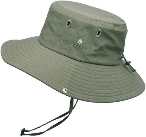 Quick-Drying Fisher Hats UV Protection UPF 50+ Hiking, Golf,Gardening,Fishing- Fun Outdoor Vacation Boonie for Men and Women in Kuwait