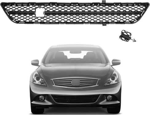 G37 Grille,Front Bumper Cover Grille Lower Mesh Replacement For 2010 2011 2013 Infiniti G37, 2011-2012 G25 622541NF1A, IN1036100 in Saudi Arabia