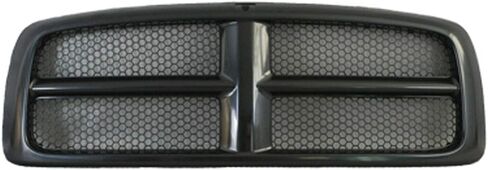 Replacement New Grille Assembly For Dodge Ram 1500 2500 3500 Pickup 2002-2005 Black Paint To Match Frame With Black Paint Made Of Plastic CH1200331 5GR97DX8AE in Saudi Arabia
