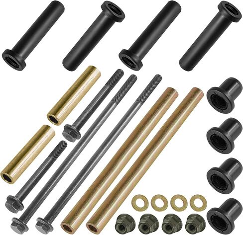 Caltric 5137594 5136468 5136100 5436973 طقم جلبة ذراع التحكم الخلفي متوافقة مع Polaris RZR 800 2010-2012 / RZR 4 800 2010-2012 / RZR S 800 2009-2013 in Kuwait