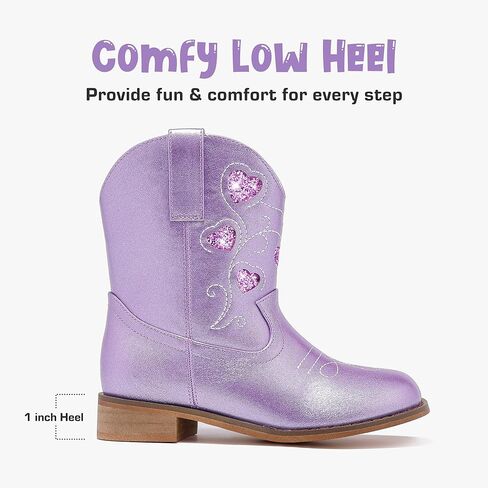 أحذية رعاة البقر للأطفال الغربية الصغيرة أحذية راعية البقر للأطفال الصغار لركوب الخيل أحذية الكاحل لحفلات أعياد الميلاد in Kuwait