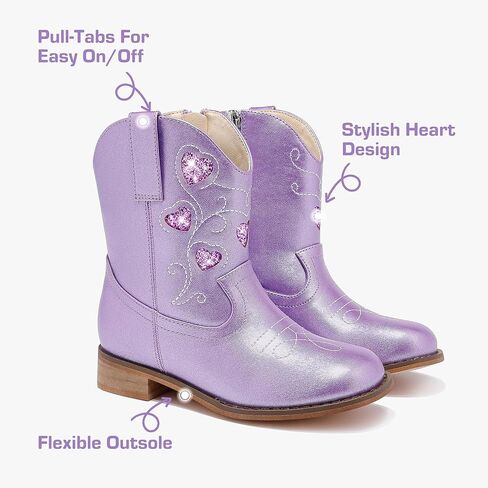 أحذية رعاة البقر للأطفال الغربية الصغيرة أحذية راعية البقر للأطفال الصغار لركوب الخيل أحذية الكاحل لحفلات أعياد الميلاد in Kuwait