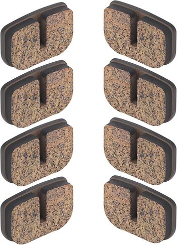 AHL Bicycle Semi-Metallic Disc Brake Pads Compatible with Motovox MBX10 MBX11 MBX-10 79cc Moto MM-BB80 Baja Racer Dirt Bug Motorsports Doodle Bug Ct100u Mini bike rear brake pad parts (2 Pack) in Saudi Arabia