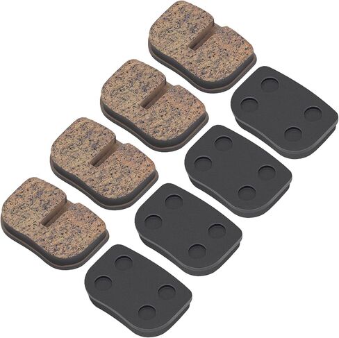 AHL Bicycle Semi-Metallic Disc Brake Pads Compatible with Motovox MBX10 MBX11 MBX-10 79cc Moto MM-BB80 Baja Racer Dirt Bug Motorsports Doodle Bug Ct100u Mini bike rear brake pad parts (2 Pack) in Saudi Arabia