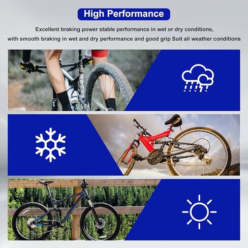 AHL Bicycle Semi-Metallic Disc Brake Pads Compatible with Motovox MBX10 MBX11 MBX-10 79cc Moto MM-BB80 Baja Racer Dirt Bug Motorsports Doodle Bug Ct100u Mini bike rear brake pad parts (2 Pack) in Saudi Arabia