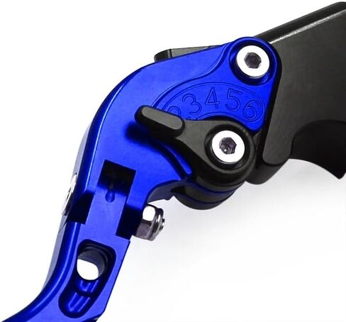 for MT07 MT 07 FZ07 2014-2021 Brake Clutch Levers Motorcycle Accessories CNC Handlebar Adjustable Folding Extendable Blue in Saudi Arabia