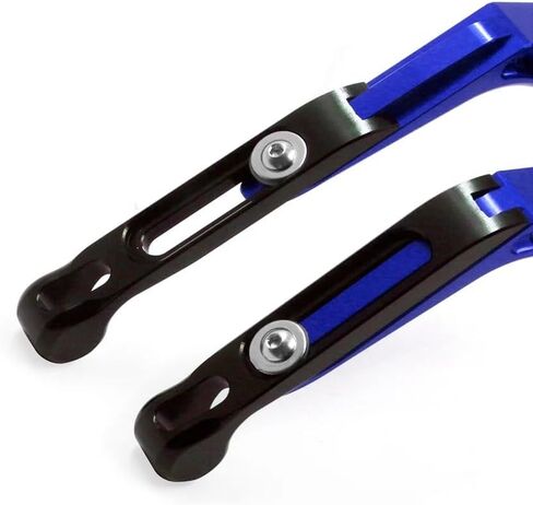 for MT07 MT 07 FZ07 2014-2021 Brake Clutch Levers Motorcycle Accessories CNC Handlebar Adjustable Folding Extendable Blue in Saudi Arabia