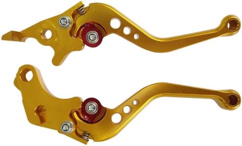 Titanium Gray CNC 6 Position Shorty Brake Clutch Lever لـ Honda CB900 Hornet 2002 2003 2004 2005 2006 in Saudi Arabia