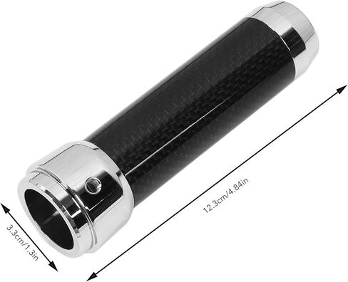 iJDMTOY Black Real Carbon Alloy Metal Handbrake Handle Grip Compatible With Gen3 MINI Cooper F55 F56 F57, Gen F60 Countryman in Saudi Arabia